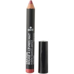 Crayon Rouge À Lèvres Mat Bio Rose Vinyle 2g