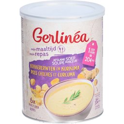Gerlinéa Mon Repas Soupe Minceur Pois Chiches et Curcuma