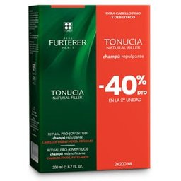 René Furterer Tonucia Natural Filler Shampoing Repulpant 2x200ml