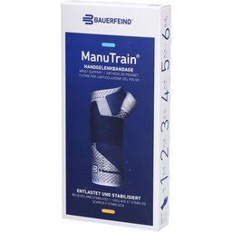 Manutrain Orthèse de poignet Taille 1 gauche titane
