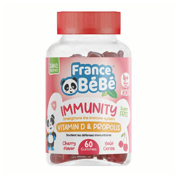 Gummies Immunité Goût Cerise +4a