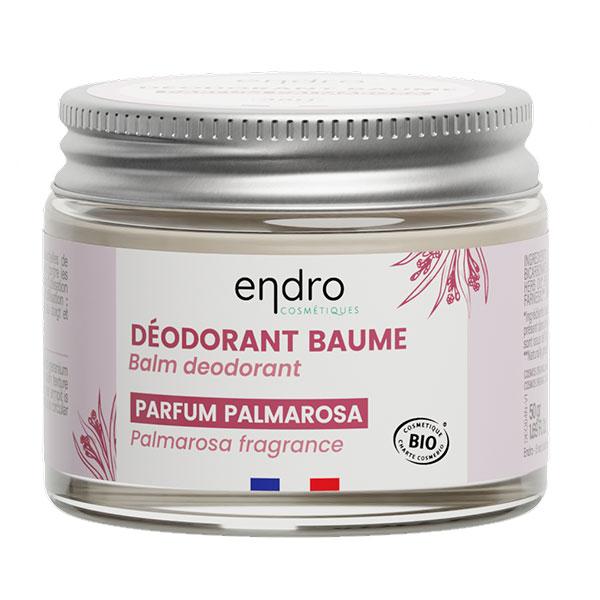 Déodorant Palmarosa 100% d'origine naturelle texture baume pot 50 gr