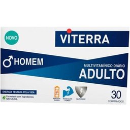 Omega Pharma Viterra Homem Multivitamínico Adulto 30comp