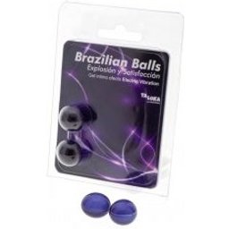 Taloka Brazilian Balls Exciting Gel Electric Vibration Effect 2uds