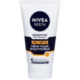 Men Sensitive Crème Visage Spf15