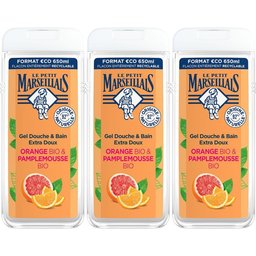 Gel Douche & Bain Orange bio & Pamplemousse bio