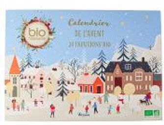 Bionutrisanté Calendrier de l'Avent 24 Thés BIO - Coffret 24 produits