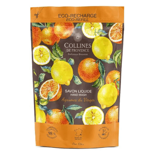 Eco-Recharge Savon Liquide 470ml Agrumes du Verger