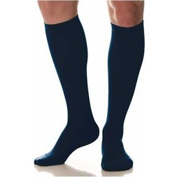 Homme 70 Mi-bas Voyage avec Pointe 3 Bleu 1 Paire