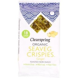 Snack Algues Nori Gingembre Bio 4g