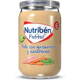 Poulet Potito Nutriben aux pois 235Gr