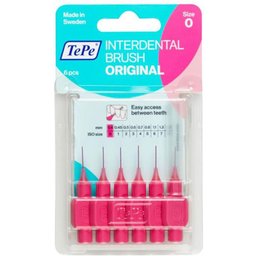 TePe® Original Brossettes Interdentaires 0,40 mm Rose