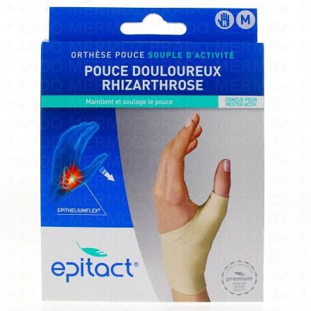 Pouce douloureux rhizarthrose Orthèse proprioceptive souple taille M