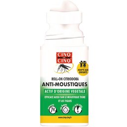 Cinq SUR Cinq Roll-on Anti-Moustiques Citriodora- Actifs d'Origine Végétale
