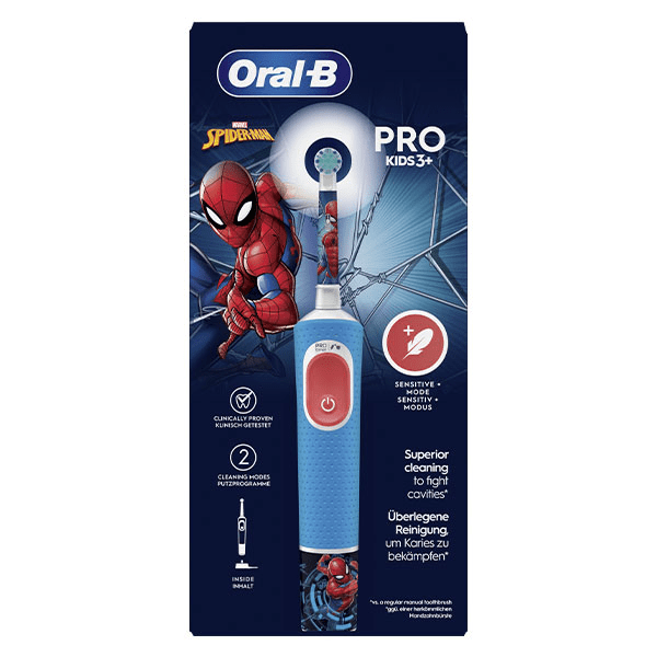 Pro Kids Spider Man Brosse à dent Electrique (3ans et + )