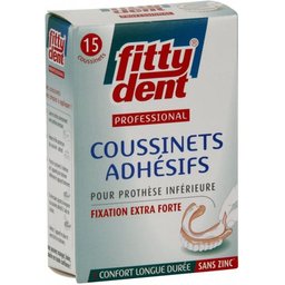 Coussinet de Fixation Appareil Dentaire 15uds