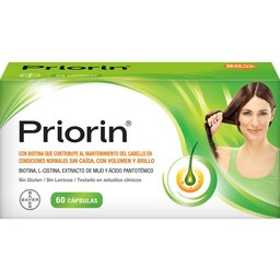 Priorin Cápsulas Anticaída 60caps