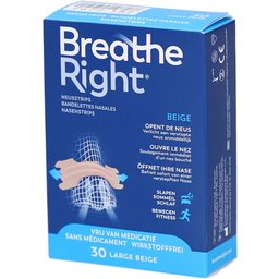 Breathe Right Bandes nasales Peau normale - Large