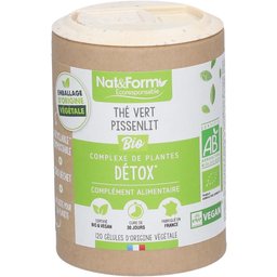 Nat&Form Thé vert Pissenlit Bio en gélules