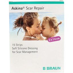 Réparation de cicatrices Askina® 2 x 14 cm