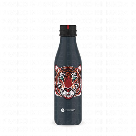 LES ARTISTES Bouteille isotherme 500ml tigre