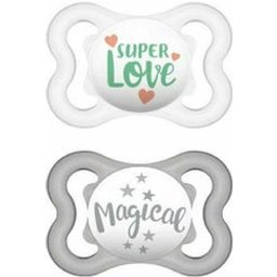 Sucettes Air Silicone 0+ Neutre 2 Unités