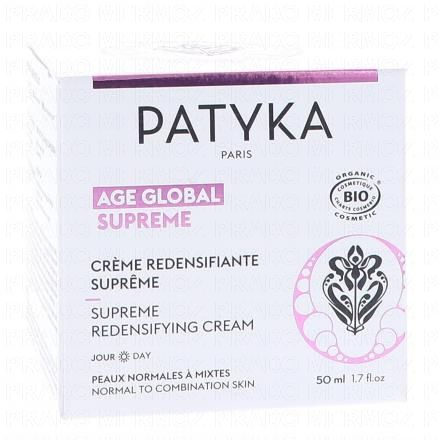 Age Global Supreme - Crème riche redensifiante bio peaux normales à mixtes 50ml