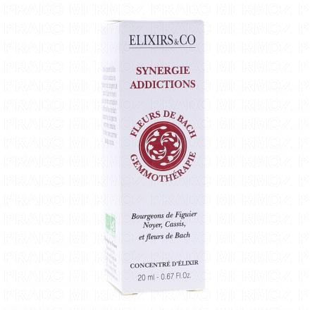 ELIXIRS & CO Fleur de Bach Synergie Addictions bio 20ml