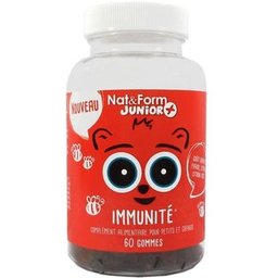 Junior Super Ursinho Imunidade Gomas 60 Unidades