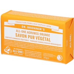 Dr.bronner's Savon Pur Végétal Agrumes Orange