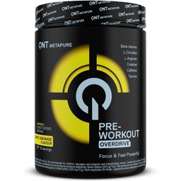 Metapure Preworkout Overdrive Sweet Lemonade
