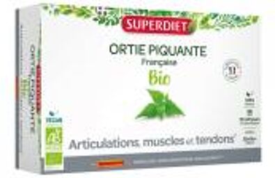Ortie Piquante Bio - 20 Ampoules de 15 ml - Boîte 20 ampoules de 15 ml