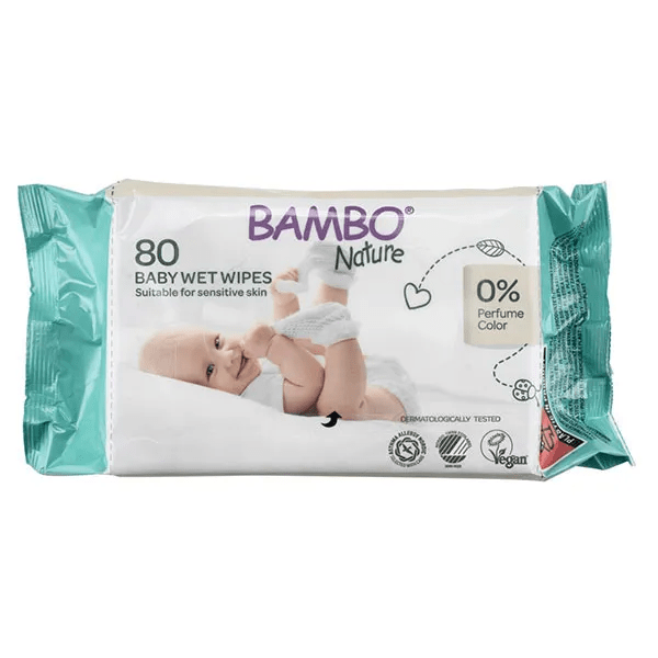 Lingettes imprégnées 15x20cm 80 unités