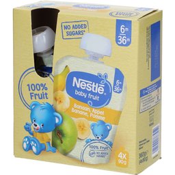 Baby Fruit® Gourdes Banane-Pomme