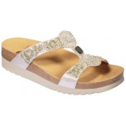 Nouveau Bogota Wedge+Beads Silv36