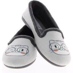 Pantufla Lilou Gris Talla 37 1 Par
