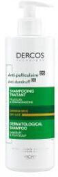 Dercos Shampoing Traitant Anti-Pelliculaire DS Cheveux Secs 390 ml - Flacon-Pompe 390 ml