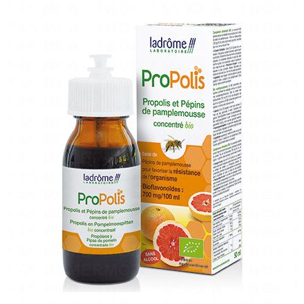 Propolis et pépins de pamplemousse concentré bio flacon 50ml