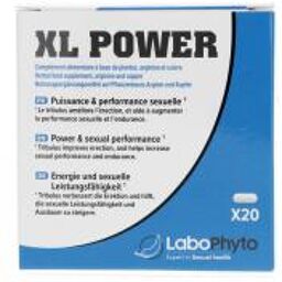 XL Power Aphrodisiaque 20 Gélules - Boîte 20 gélules