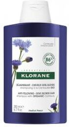 Shampoing Déjaunissant à la Centaurée Cheveux Gris Blonds 200 ml - Flacon 200 ml