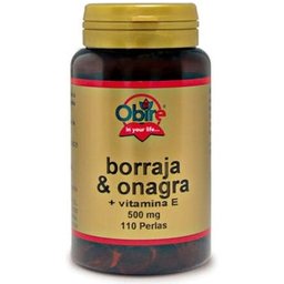 Bourrache et Onaga + Vitamine E 500mg 110caps