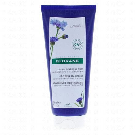 Centaurée bio - Après-Shampooing déjaunissant, cheveux gris, blonds tube 200ml