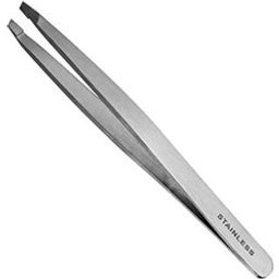 Pince à épiler en acier inoxydable 9,5cm 1pc