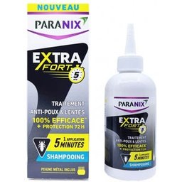 Extra Fort Shampooing + Peigne Métal 200ml