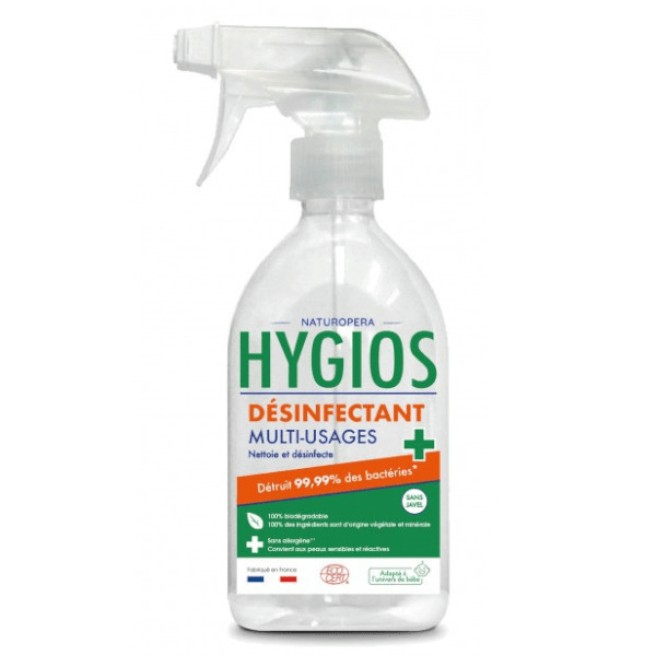 Spray Désinfectant Multi-Surfaces Eucalyptus Frais 500ml