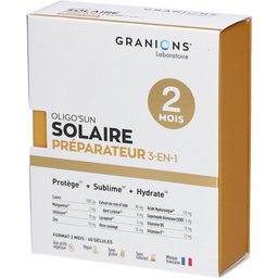 Granions Oligo'Sun Solaire Préparateur 3-en-1 Format 2 mois