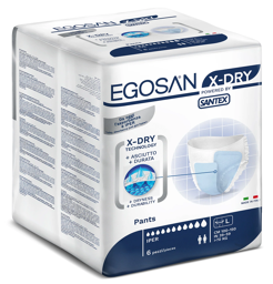 Pants X-Dry Large - 6 paquets de 6 protections