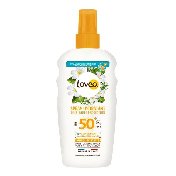 Solaire Spray Hydratant Monoï de Tahiti SPF50+ 150ml