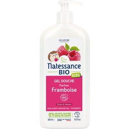 Kids Gel Douche Framboise Bio Corps et Cheveux