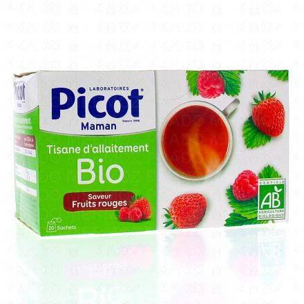 Tisane allaitement bio saveur fruits rouges x20 sachets